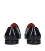 Crocodile Penny Loafers