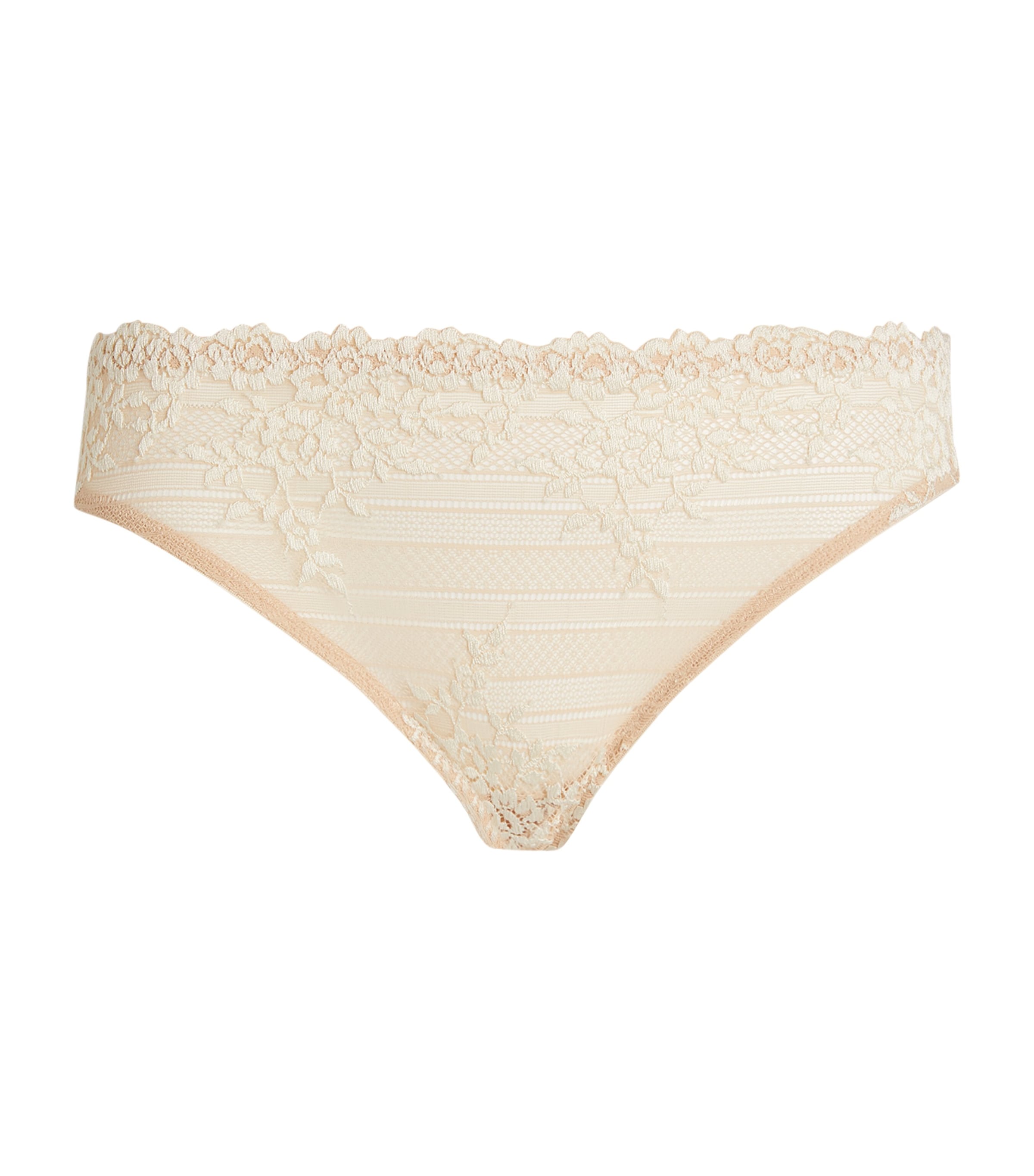 Nude Embrace Lace Bikini Briefs