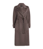 Joseph Brown Wool-Cashmere Arline Coat
