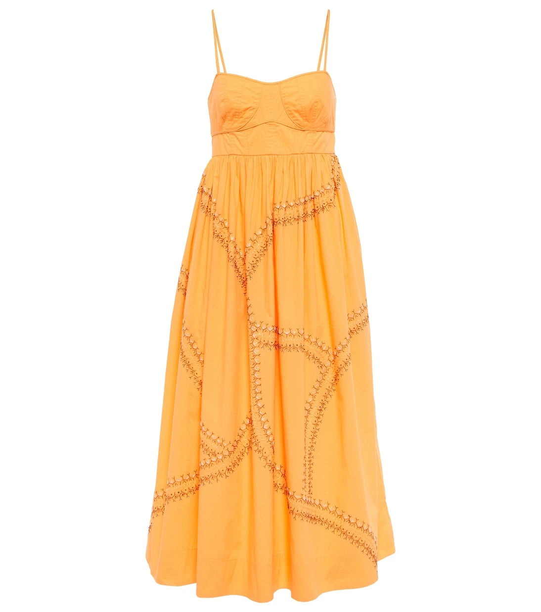 Ulla Johnson - Mariza cotton poplin midi dress