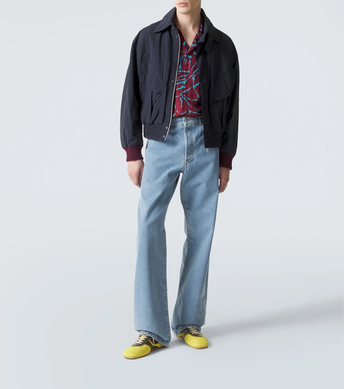 Dries Van Noten - Jersey blouson jacket