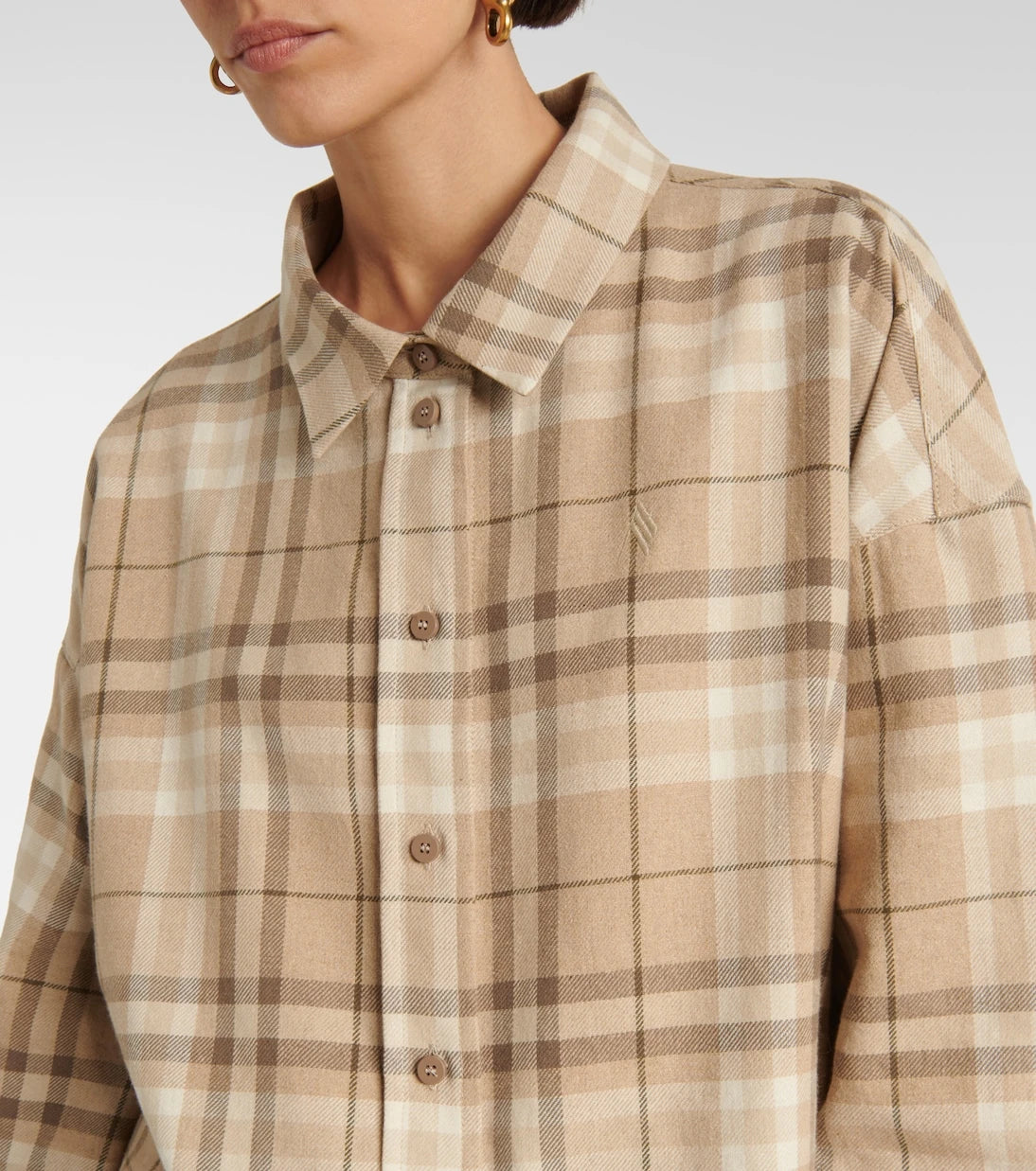The Attico - Cotton-blend shirt