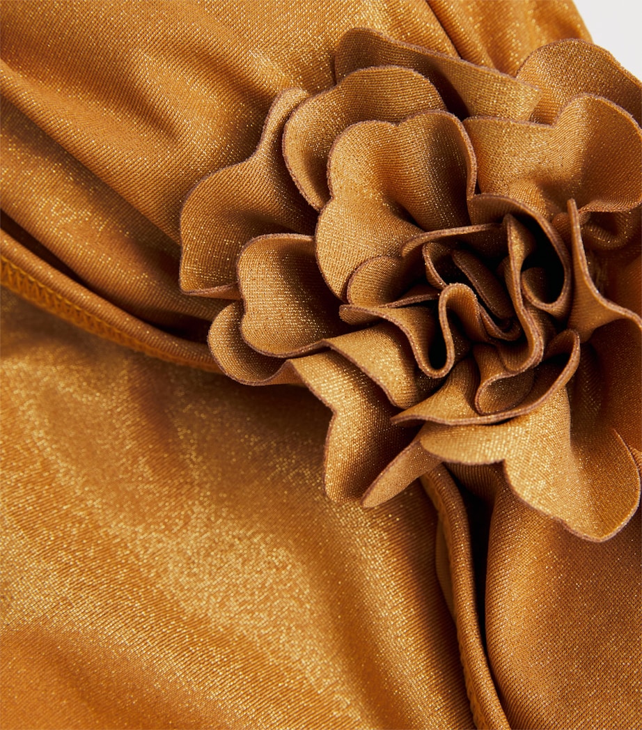 Yellow Flower Lucky Bandeau Bikini