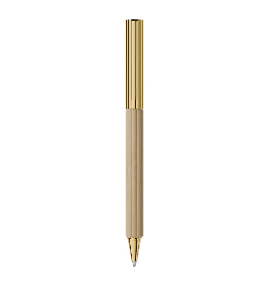 Graf von Faber-Castell Gold-Trim Hornbeam Wood Bloom Ballpoint Pen