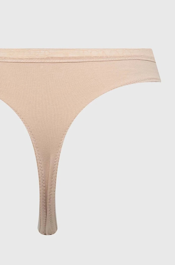 Tommy Hilfiger kadın pamuklu elastan tanga 3'lü