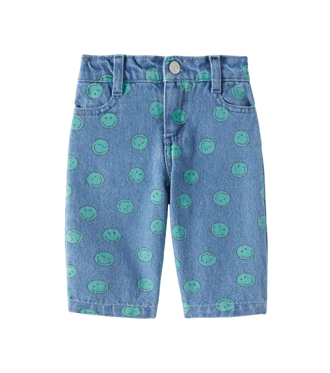 The New Society - Baby Smiley printed jeans