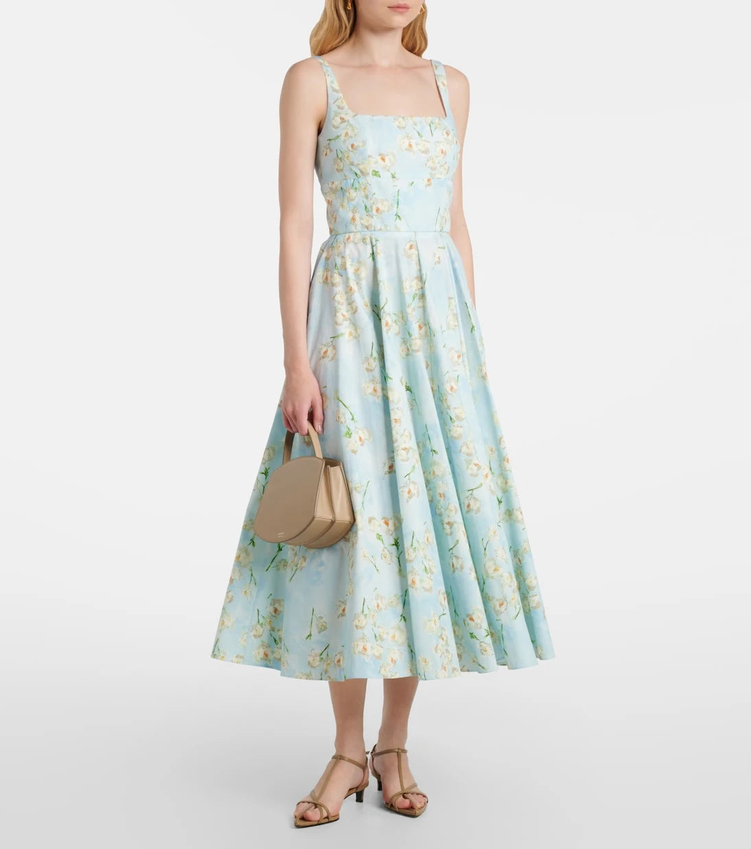 Emilia Wickstead - Mona floral cotton midi dress