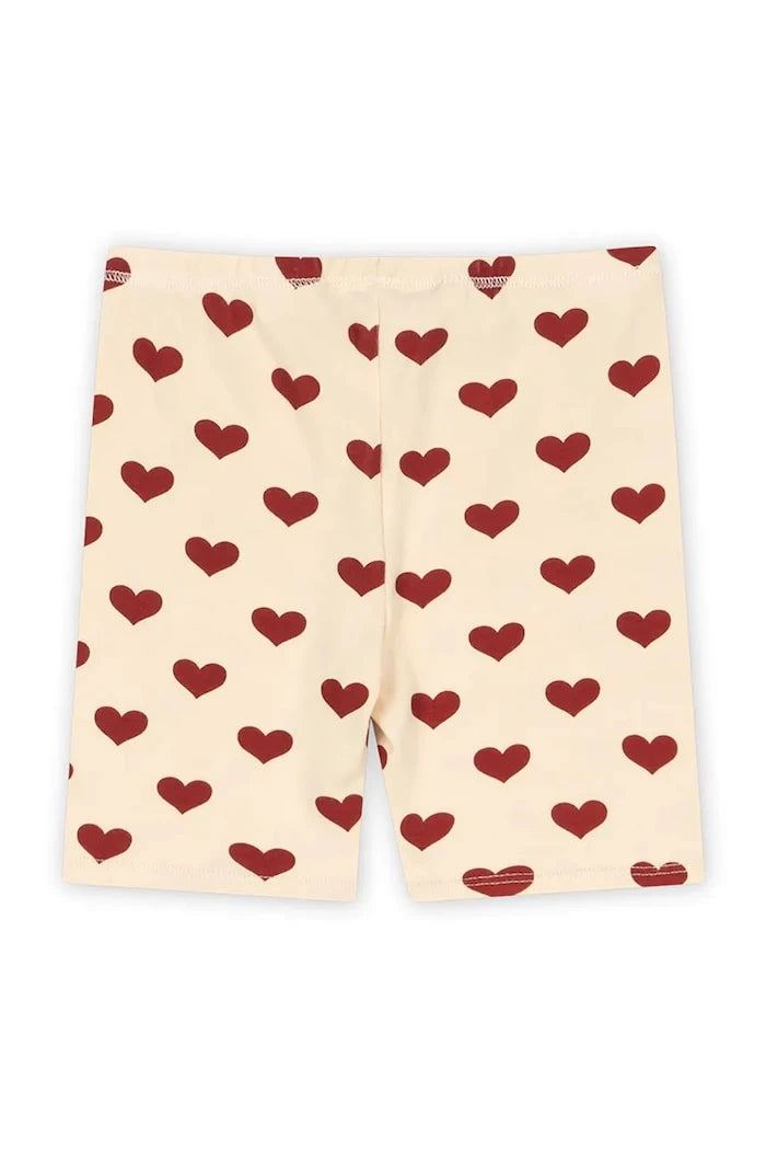Konges Sløjd çocuklar için pamuklu kısa tayt BASIC SHORT LEGGINGS GOTS