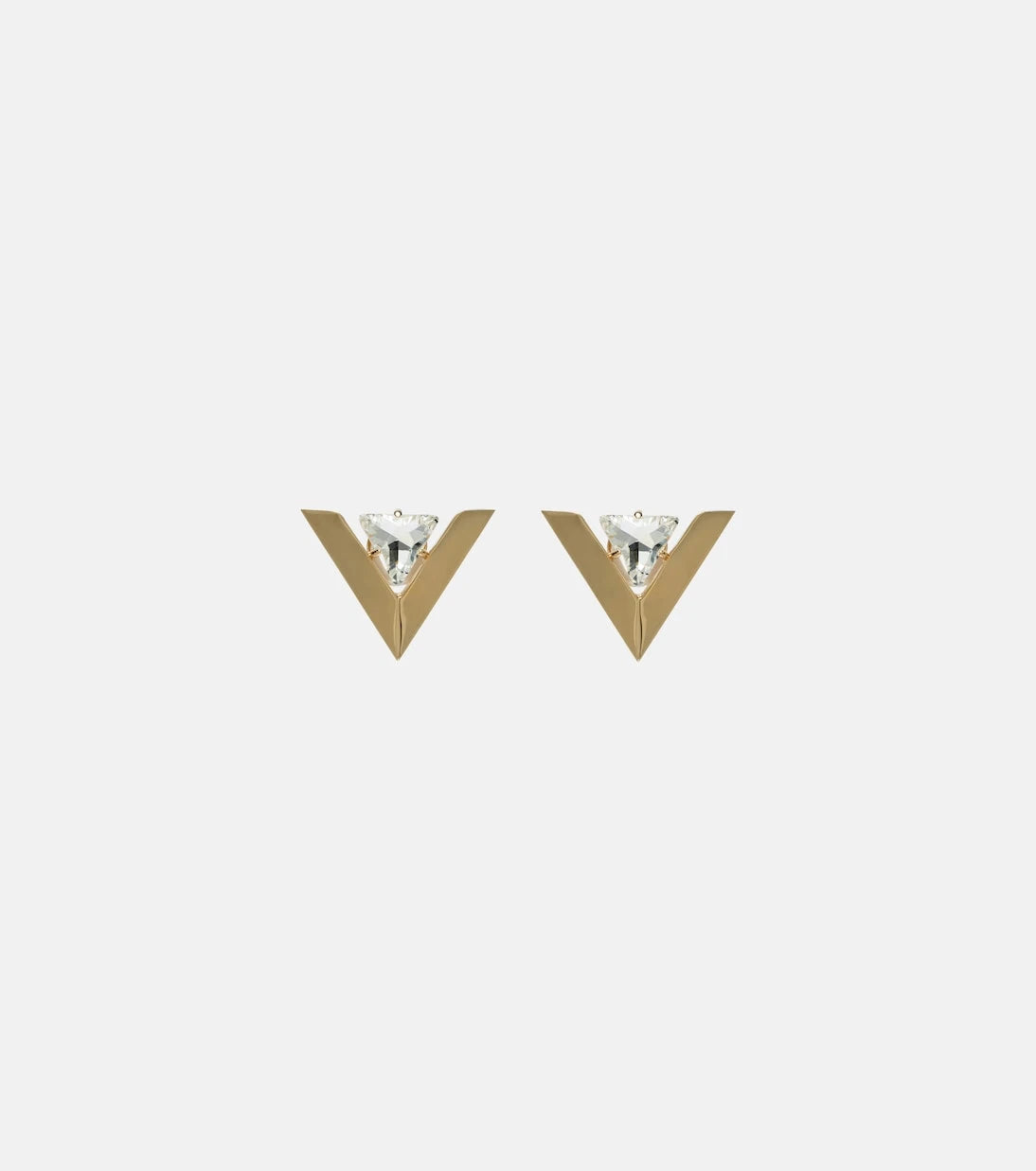 Valentino - Je Les V crystal-embellished earrings
