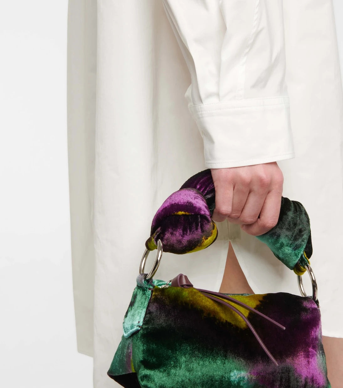 Dries Van Noten - Taffeta shirt dress