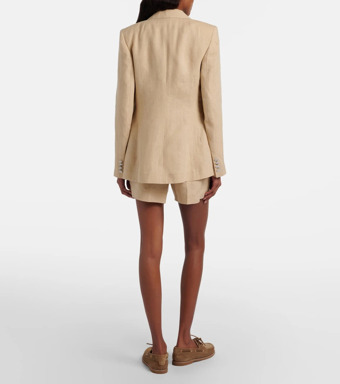 Ralph Lauren Collection - Belted linen shorts