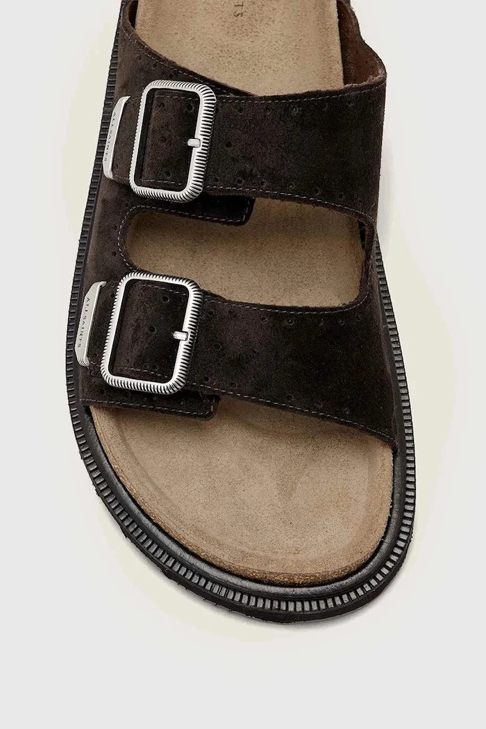 Велурени чехли AllSaints Randal Sandal