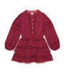 Pink Lace Embroidered Betty Dress (3-16 Years)