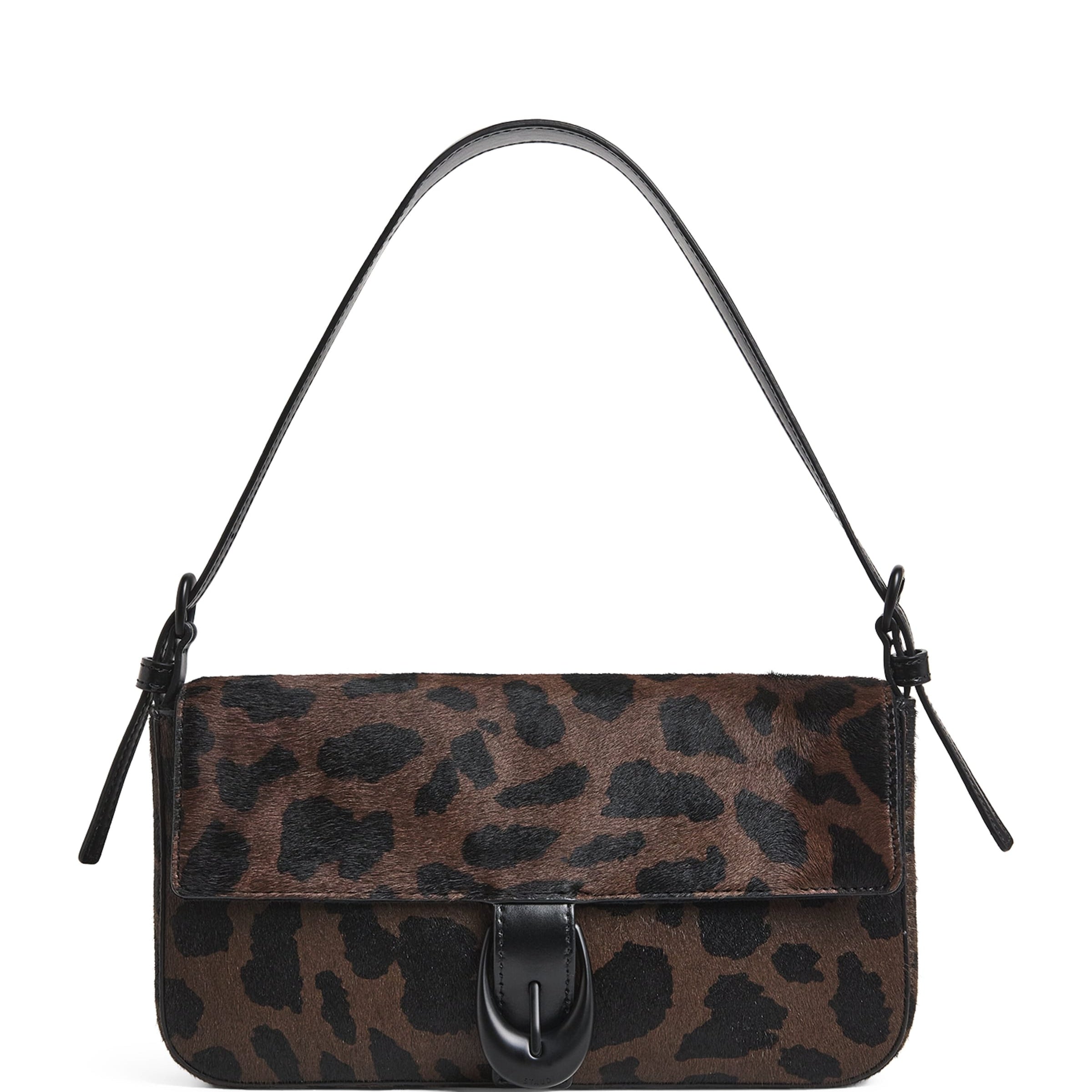 STAUD Calfskin Harlow Shoulder Bag