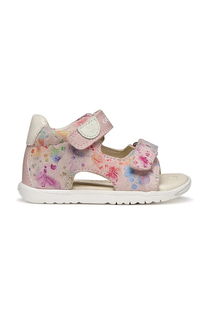 Geox Süet Çocuk Sandalet SANDAL MACCHIA