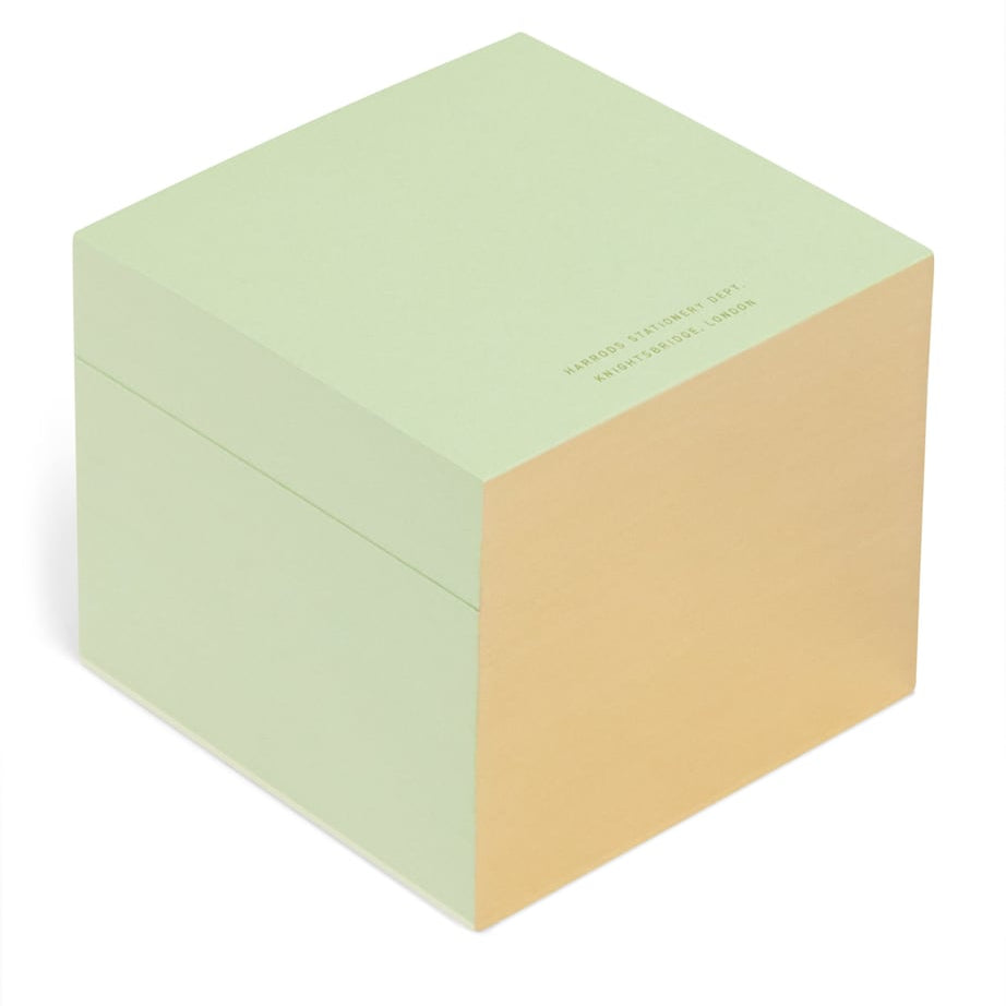 Gold-Tone Memo Block