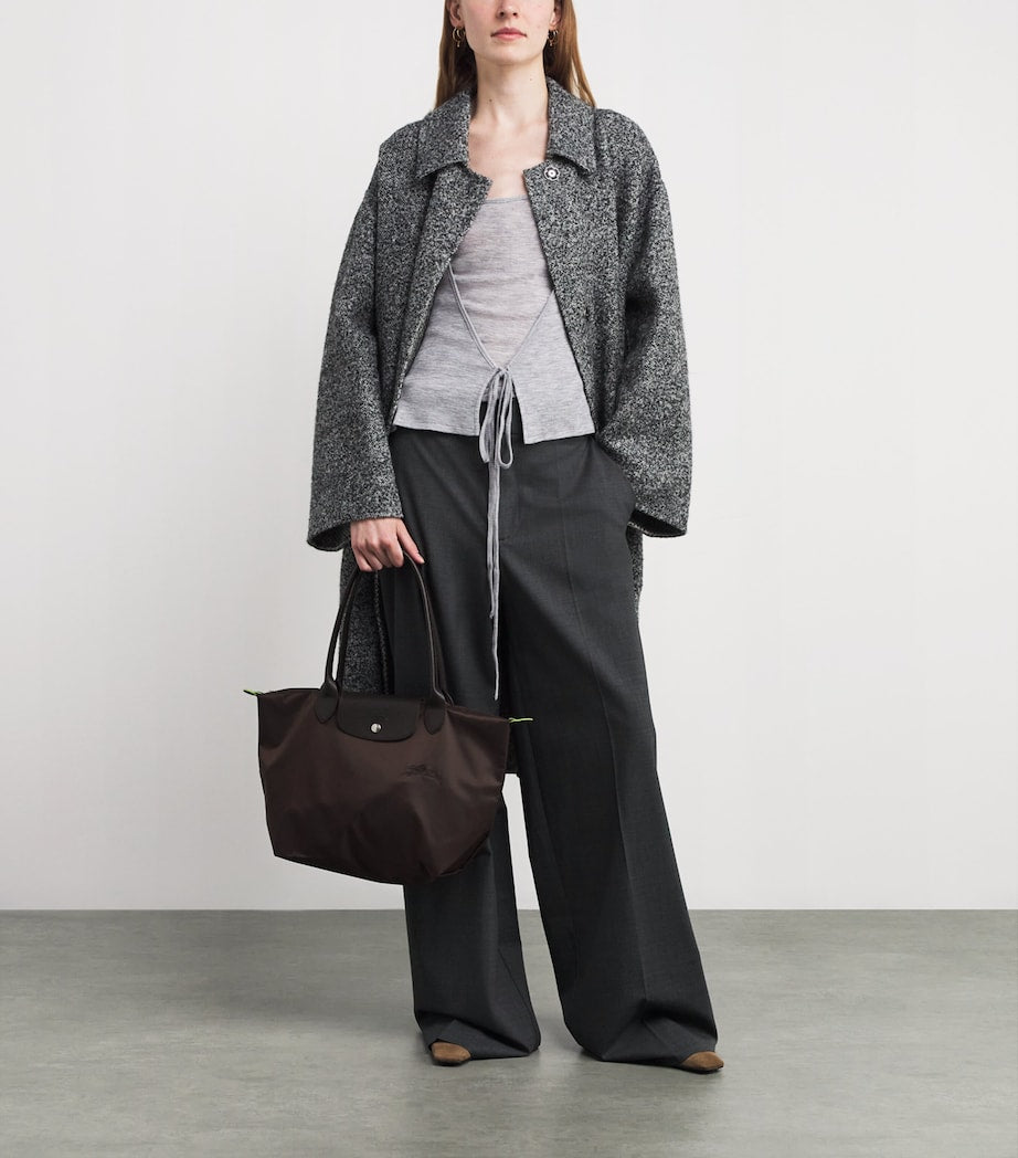 St. Agni Merino Wool Wrap Top