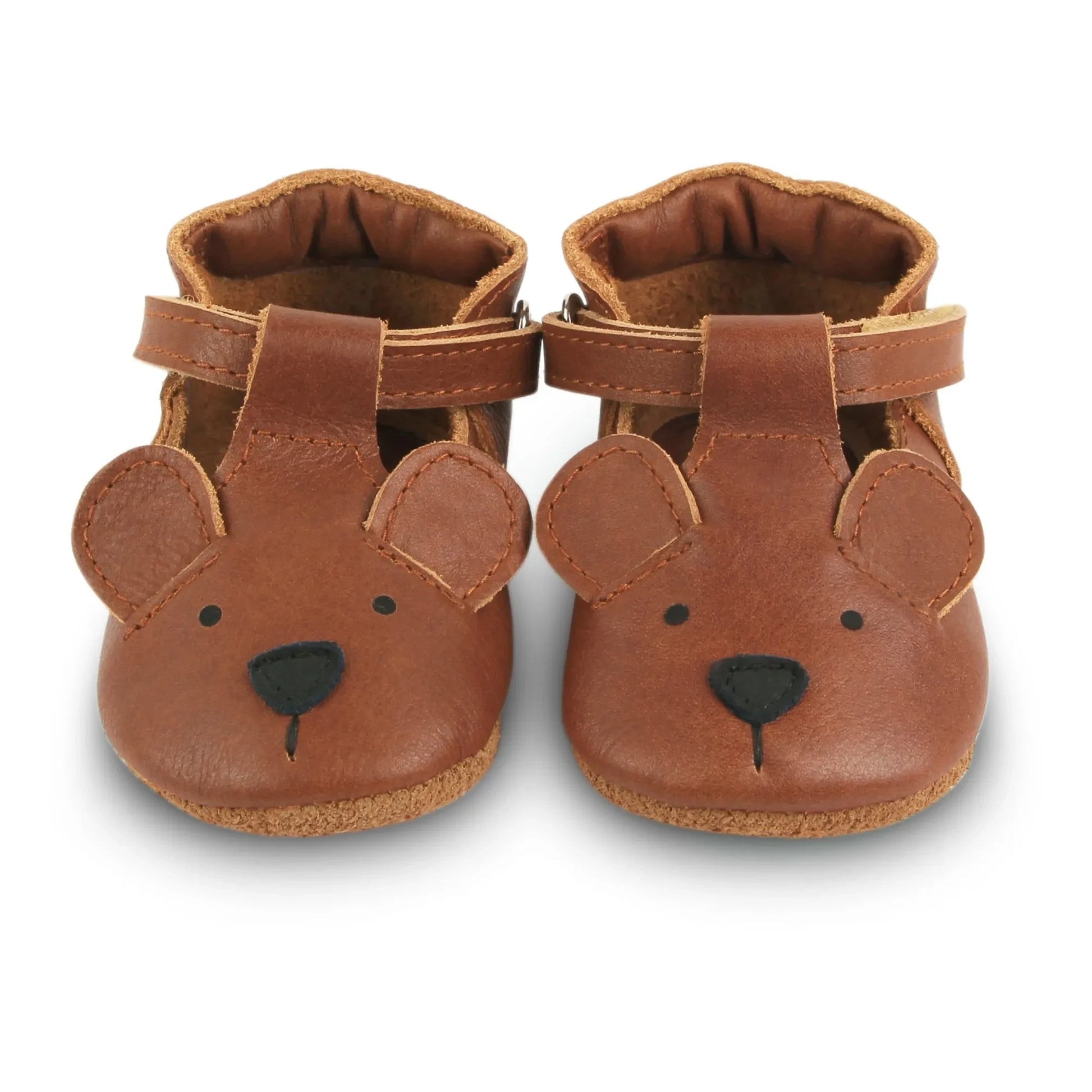 Donsje - Spark Leather Slippers | Camel