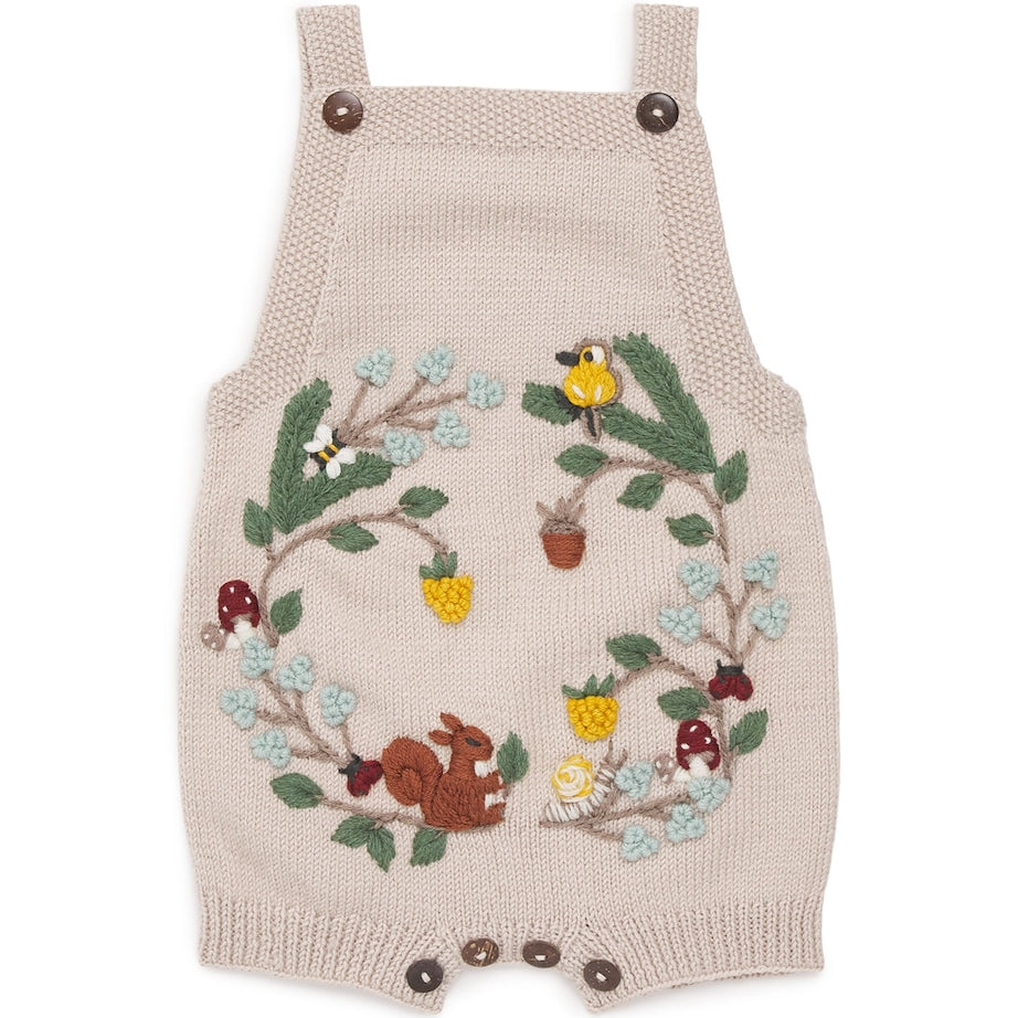 Shirley Bredal Merino Wool Woodland Bodysuit (0-4 Years)