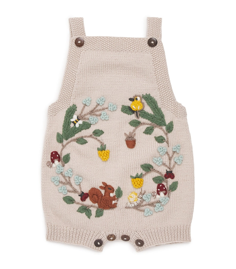 Shirley Bredal Merino Wool Woodland Bodysuit (0-4 Years)