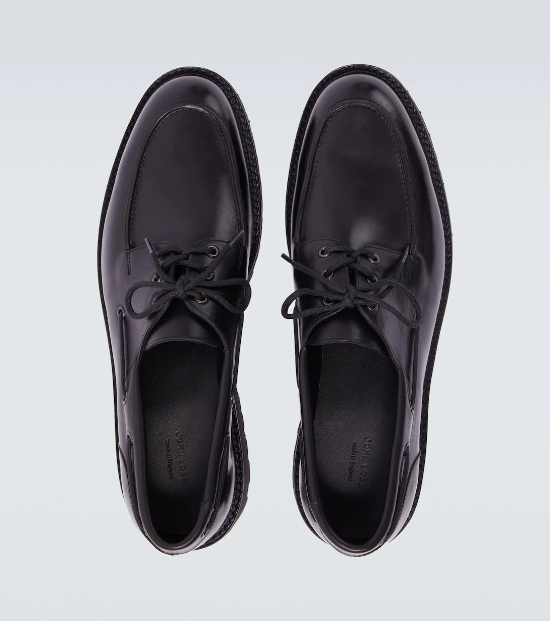 John Lobb - Tide leather boat shoes