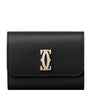 Cartier Black Mini Leather C de Cartier Wallet