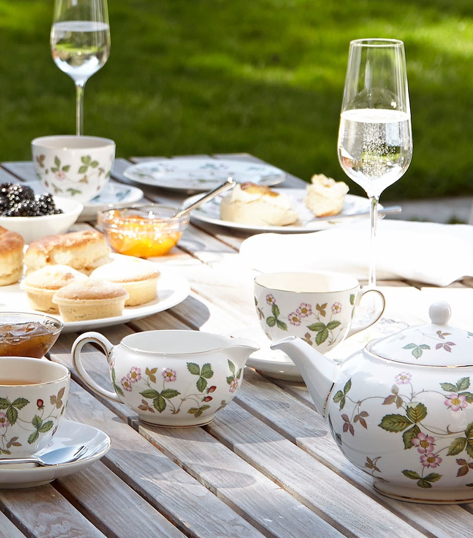 Small Wild Strawberry Teapot