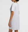 Cotton Short-Sleeve Nightdress POWDER BLUE