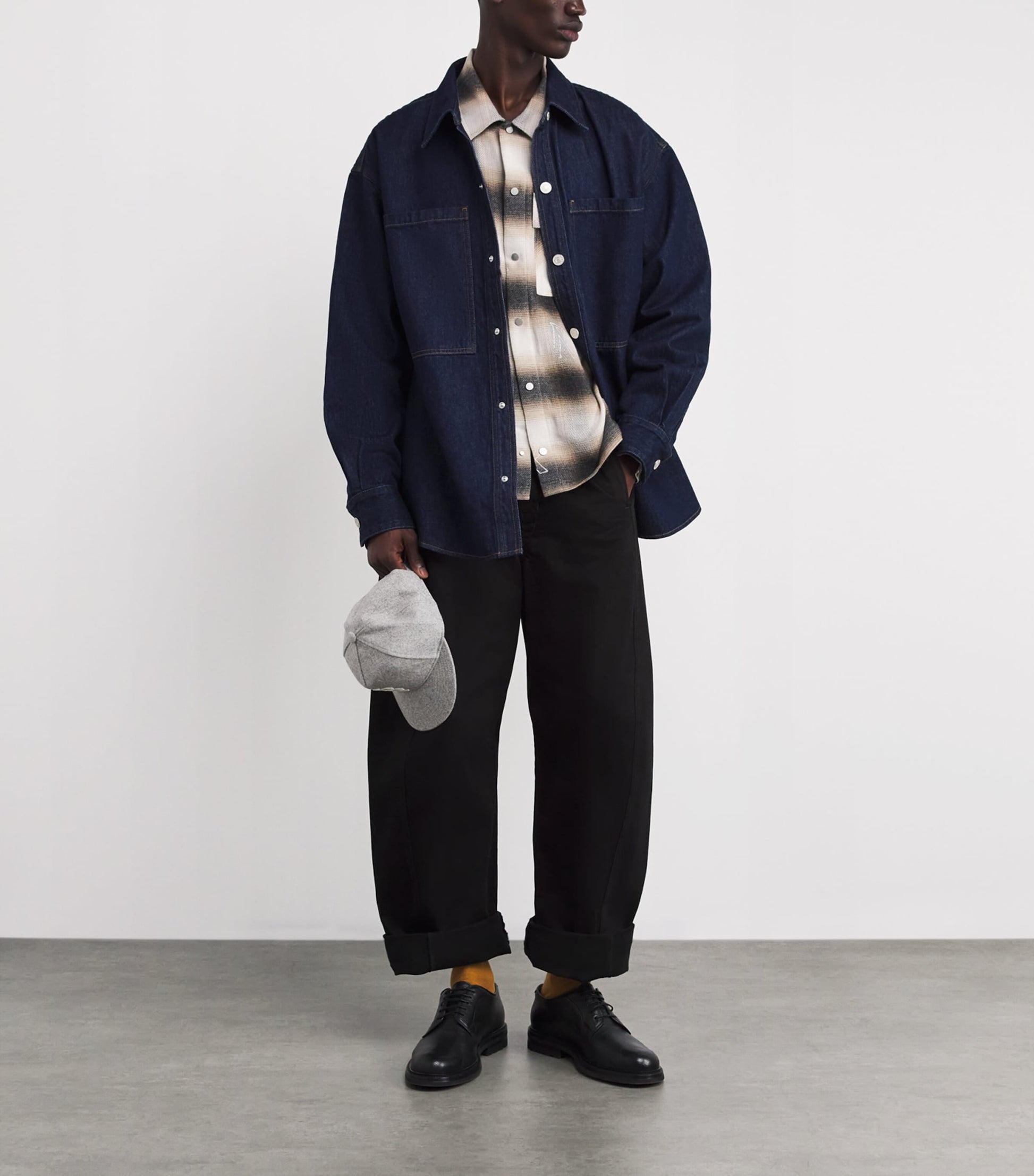 Cotton Initial Flannel Shirt