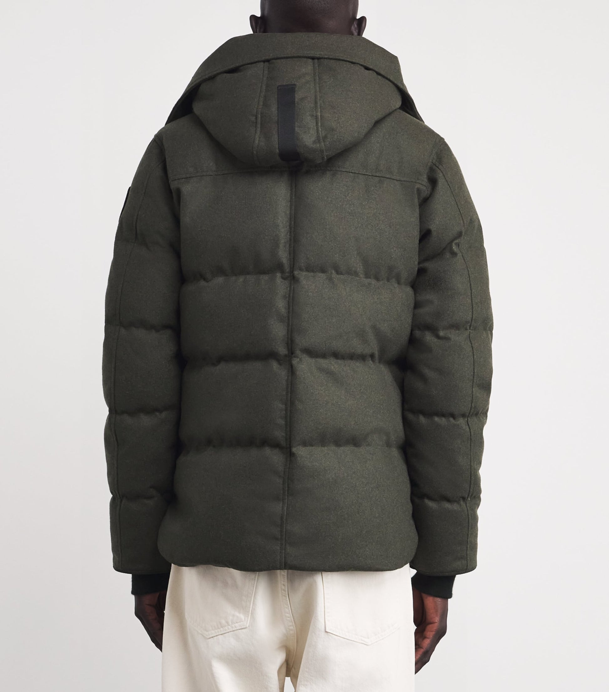 Canada Goose Green Down DynaLuxe Wool MacMillan Parka