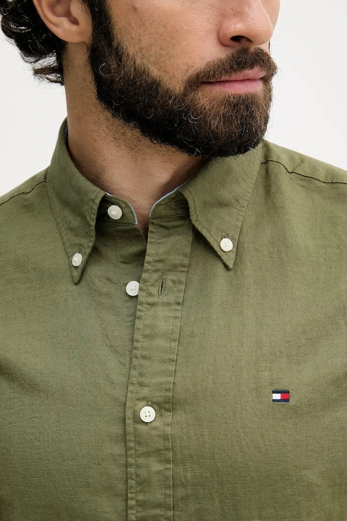Tommy Hilfiger erkek keten gömlek
