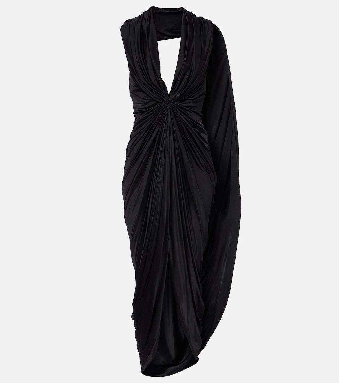 Loewe - Draped midi dress