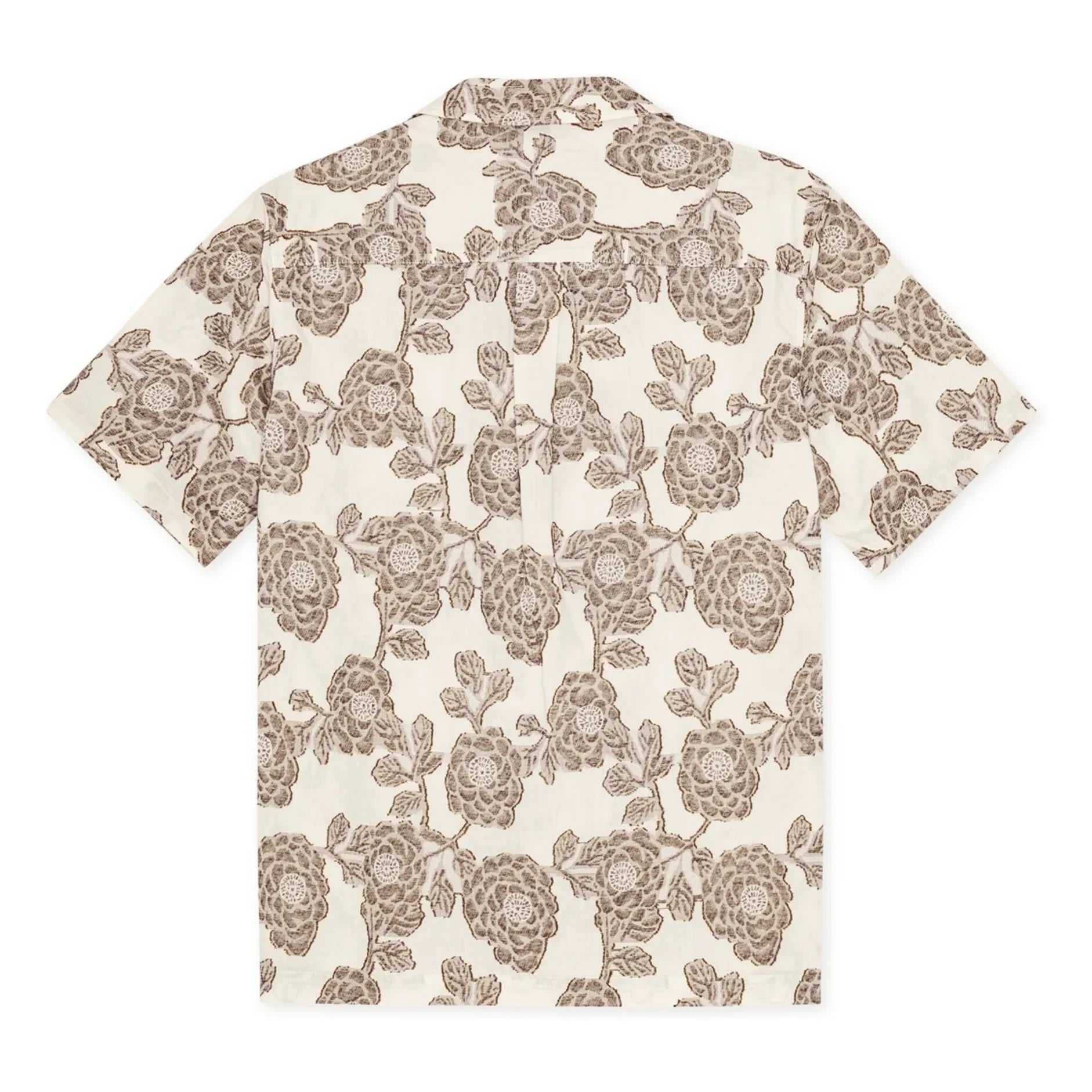 Les Deux - Lesley Jacquard Short Sleeve Shirt | Ivory
