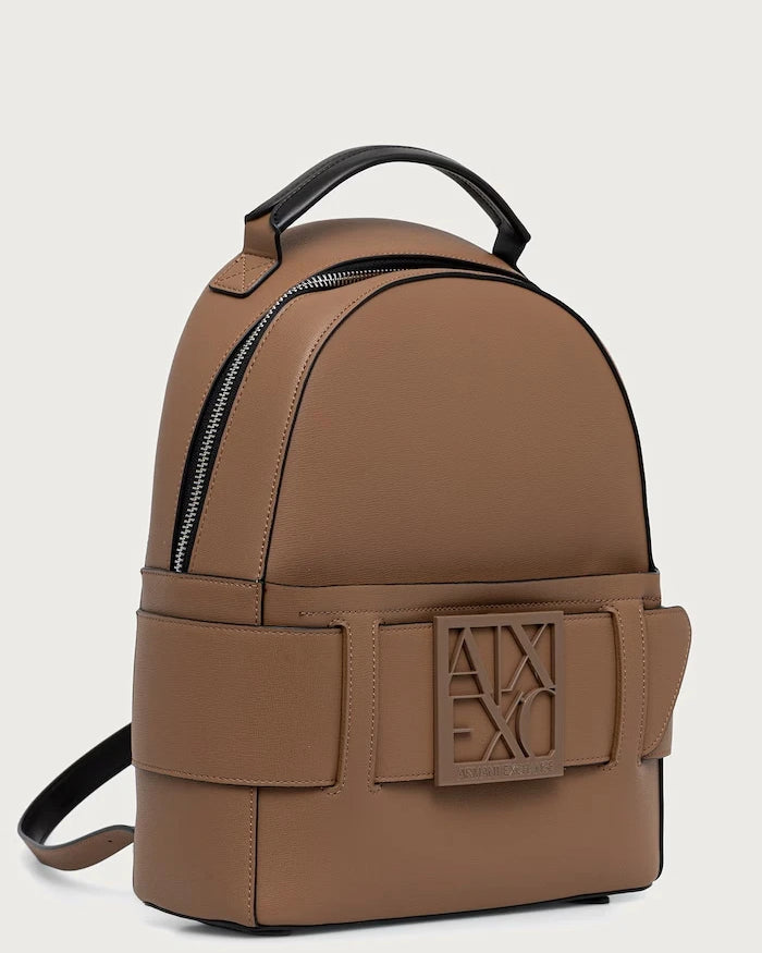 Armani Exchange kadın suni deri şehir sırt çantası