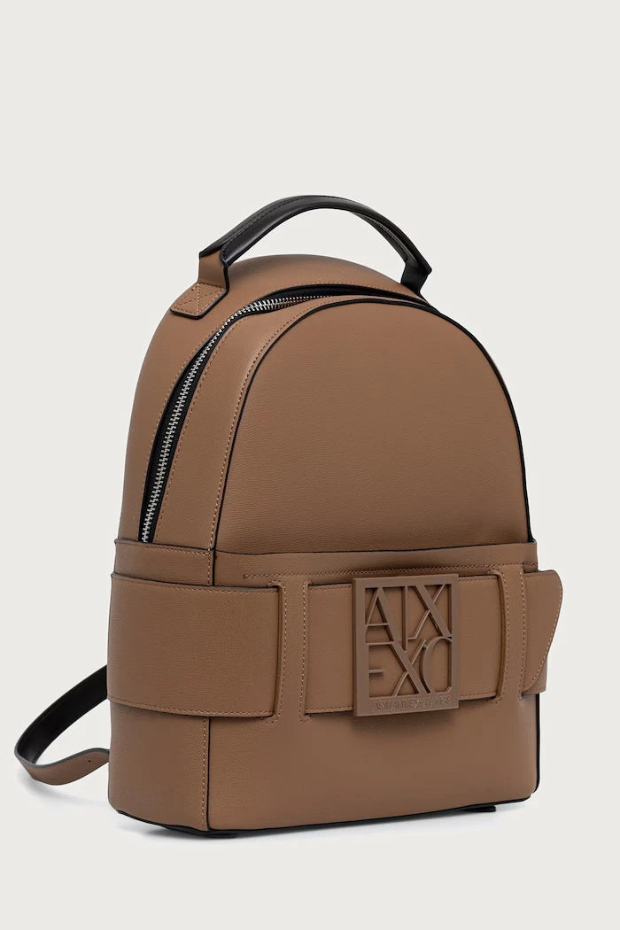 Armani Exchange kadın suni deri şehir sırt çantası