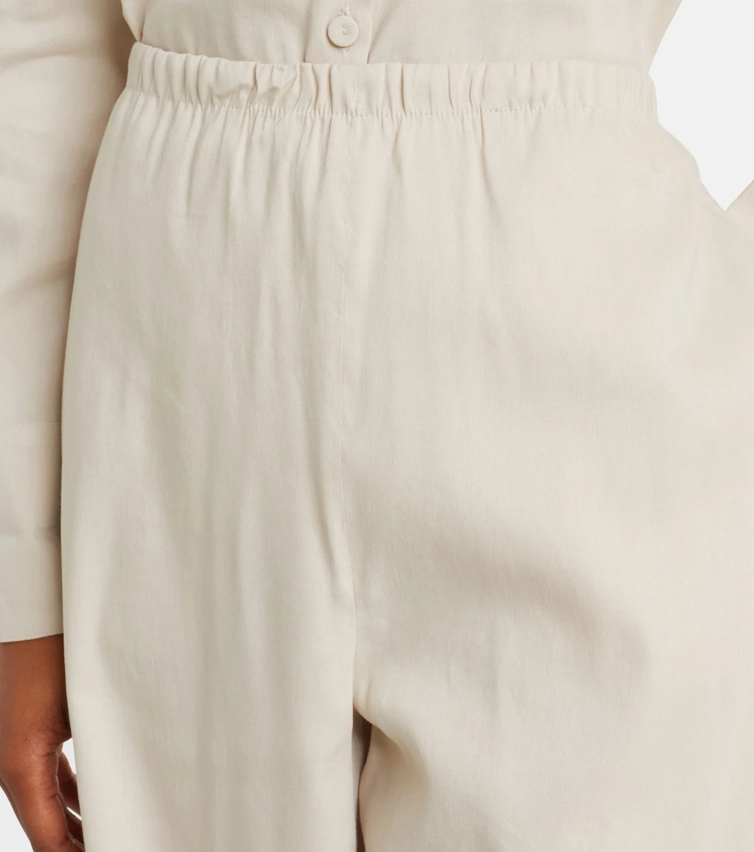 Max Mara - Destino linen-blend wide-leg silhouette