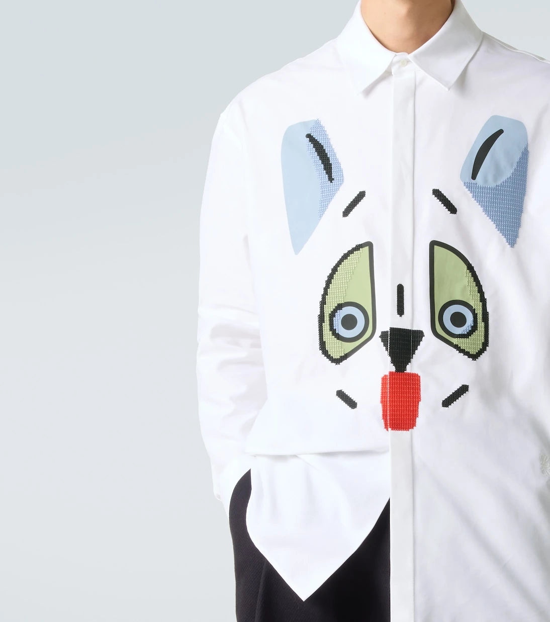 Loewe - x Louis Wain cotton Oxford shirt