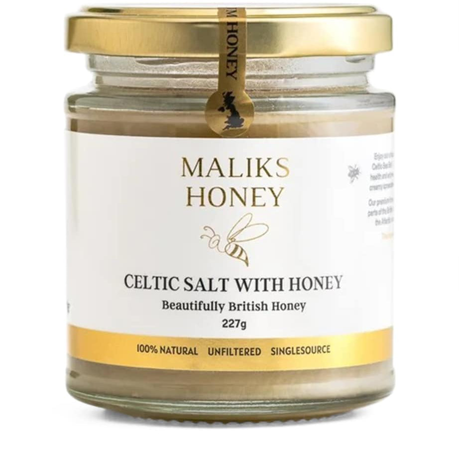 Malik's Honey Celtic Salt With Honey (227g)