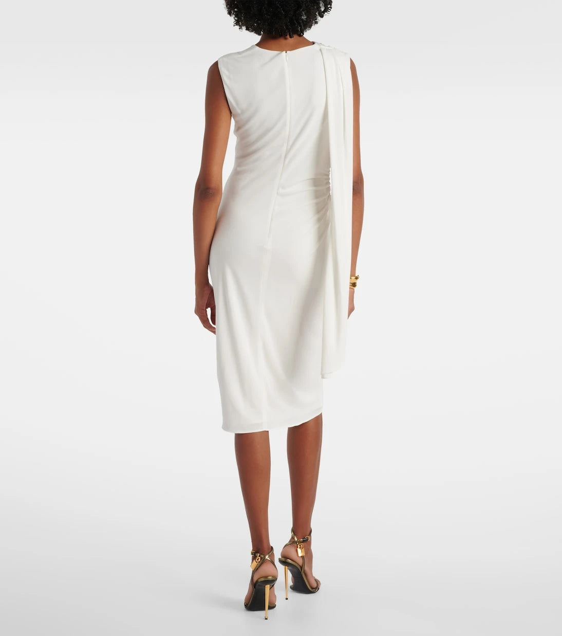 Tom Ford - Cutout crepe jersey midi dress