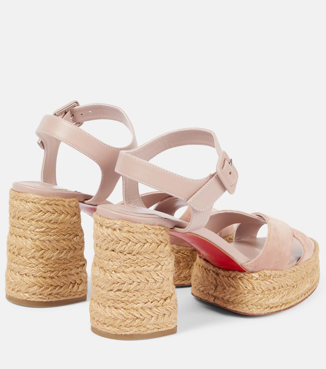 Christian Louboutin - Calakala leather espadrille sandals