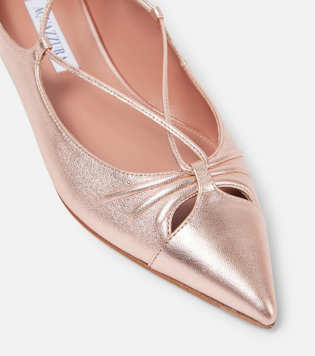 Aquazzura - Gabi leather ballet flats