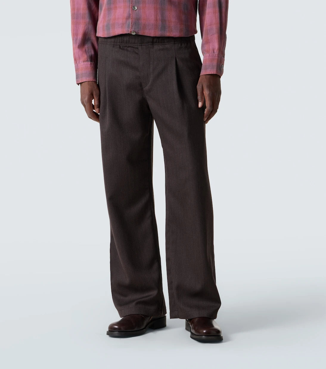 Our Legacy - Leisure mid-rise wide-leg wool pants