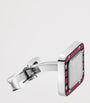 Sterling Silver Santos De Cartier Cufflinks