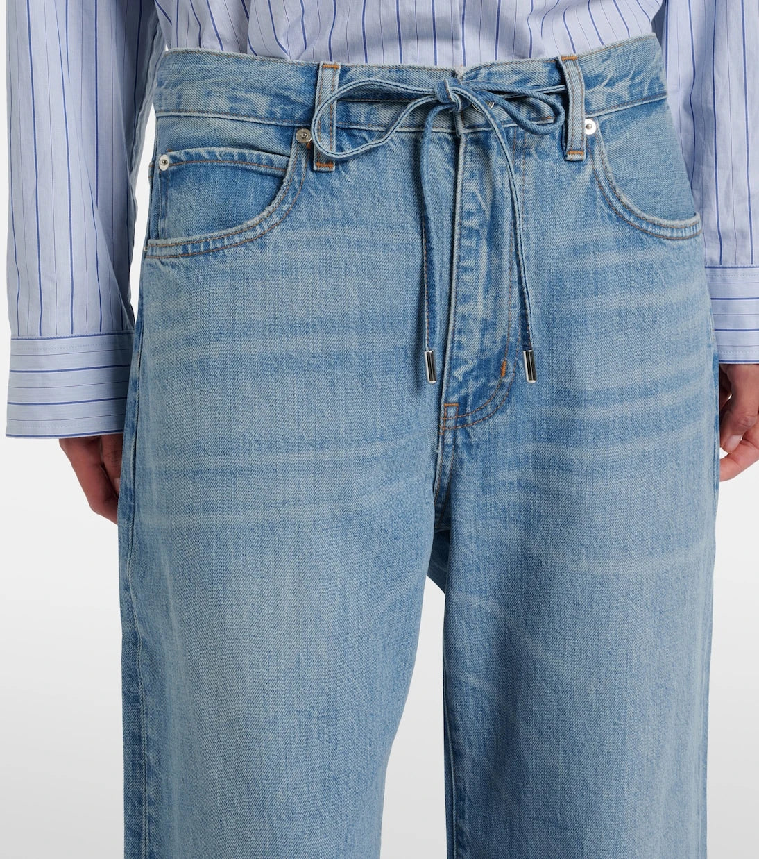 Frame - Off Duty wide-leg jeans