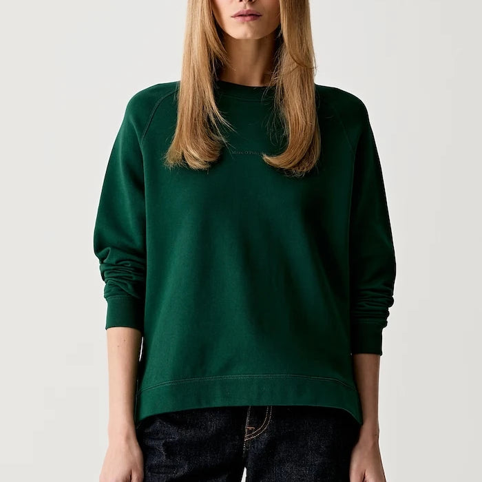 Marc O'Polo kadın pamuklu oversize sweatshirt