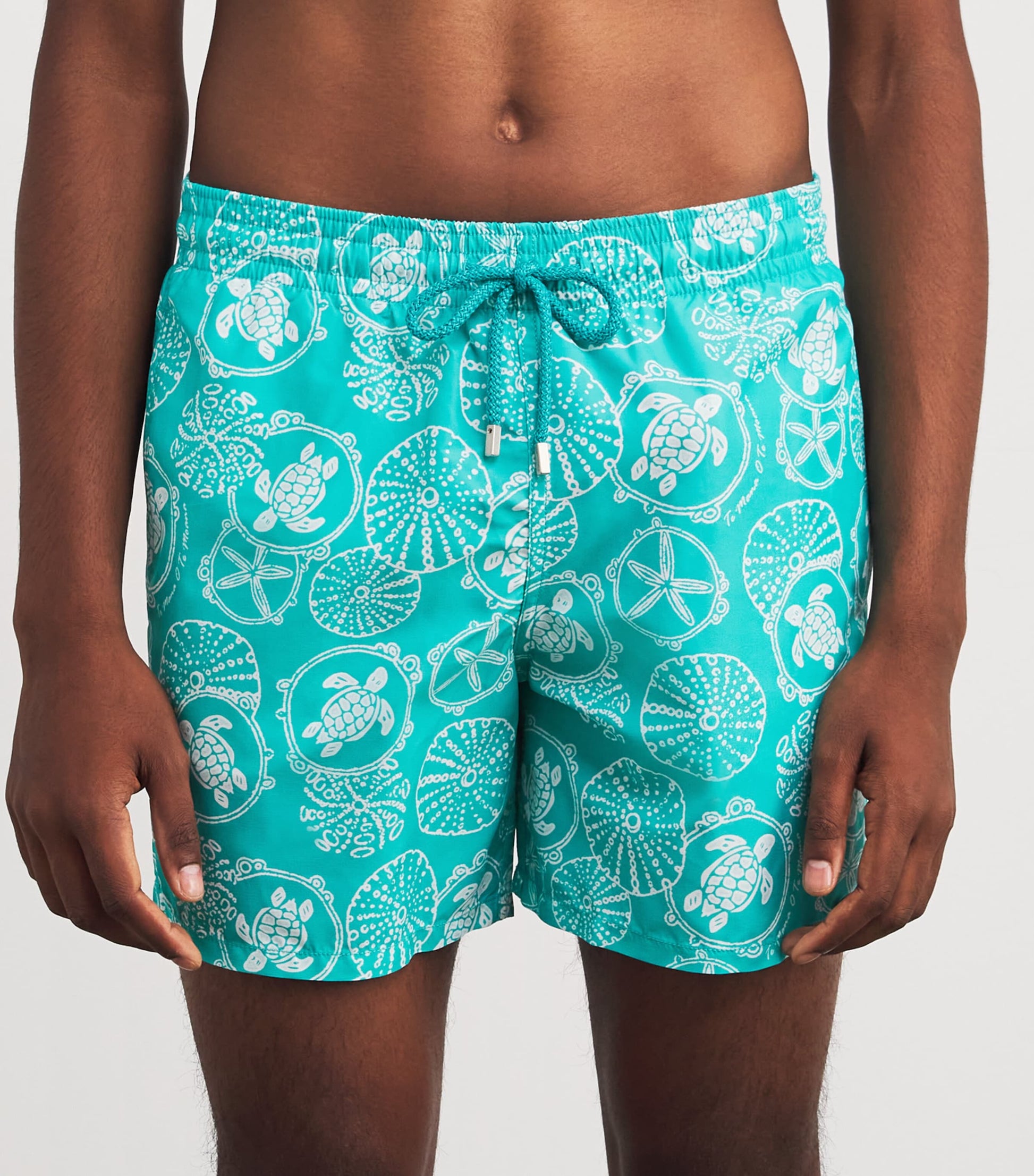 Turtle Print Moorea Swim Shorts