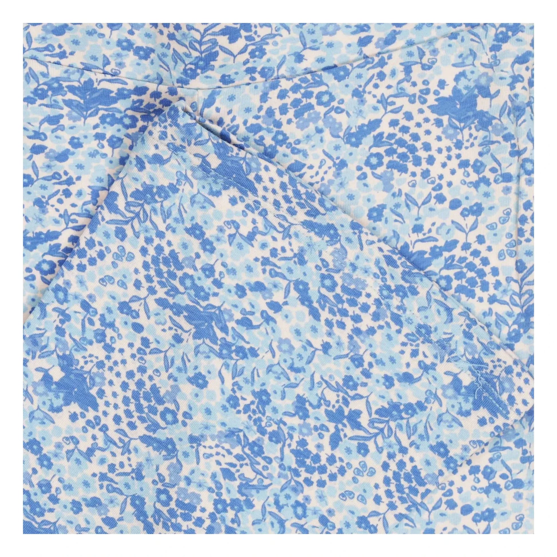 Tumble N'Dry - Legging Flare Springtime Fleuri Coton Bio | Light Blue
