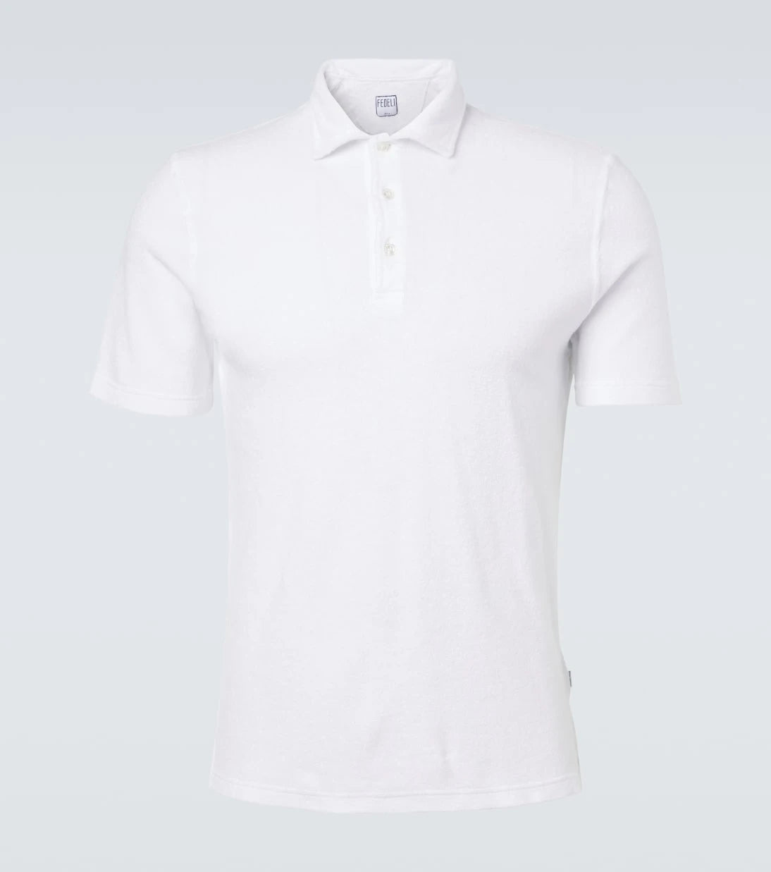Fedeli - Mondial cotton terry polo shirt