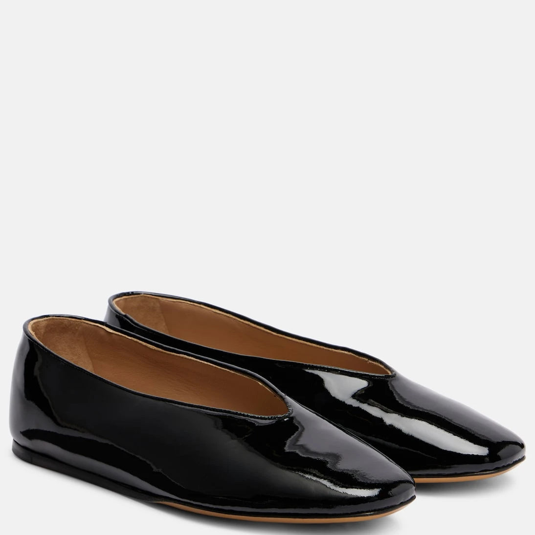 Le Monde Béryl - Regency patent leather ballet flats