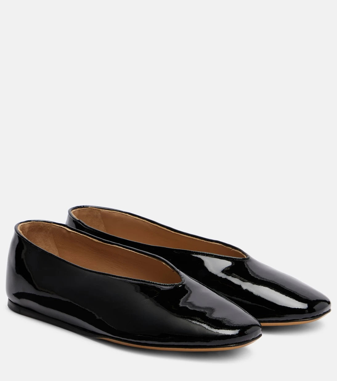 Le Monde Béryl - Regency patent leather ballet flats